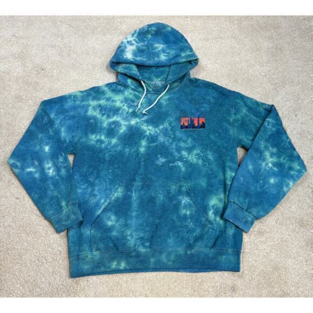 Artist Union Clothing Co. Tie-Dye Death Valley Arizona Graphic Hoodie Size M